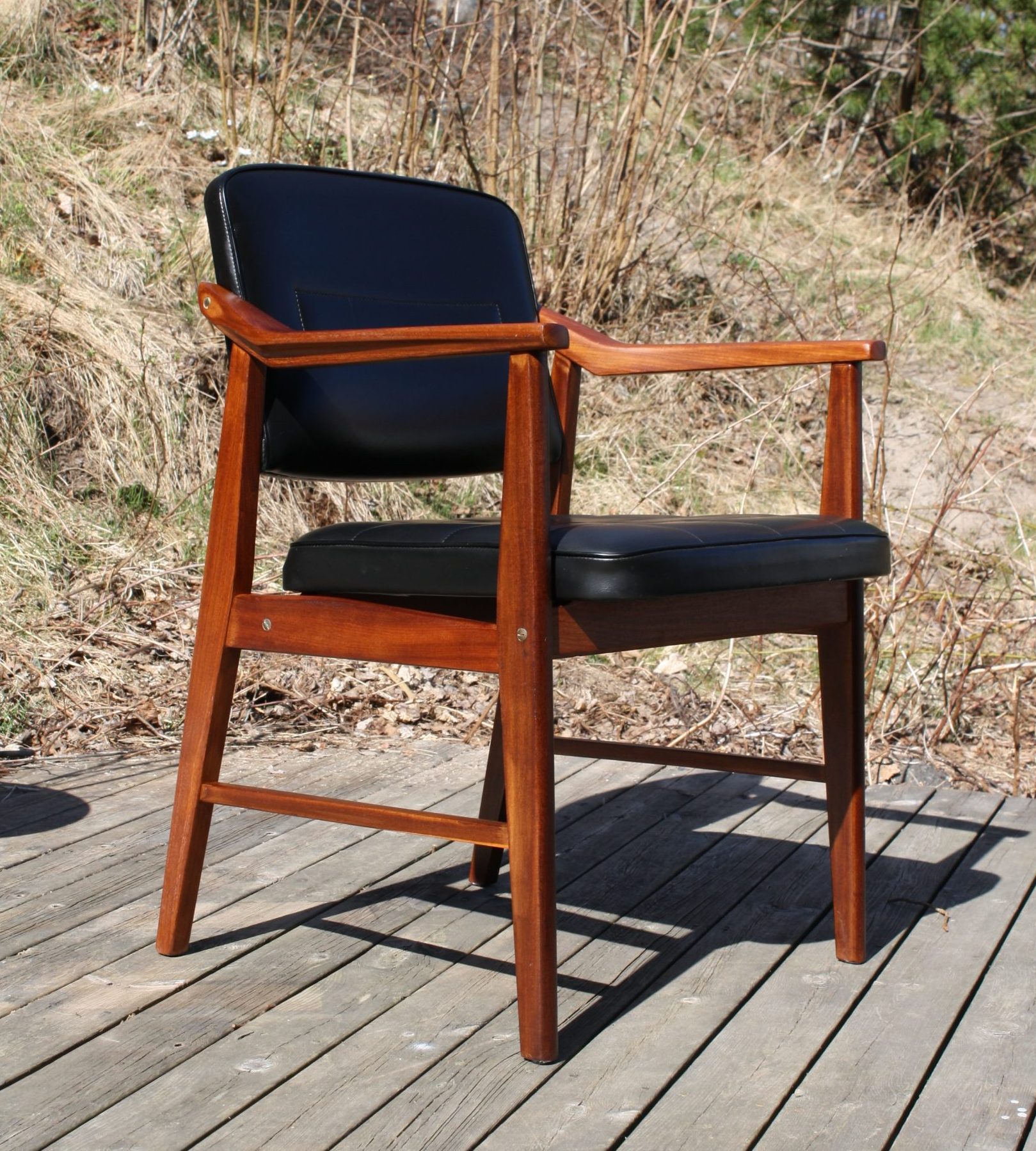 Teak retro stol fra Låte Møbelfabrikk